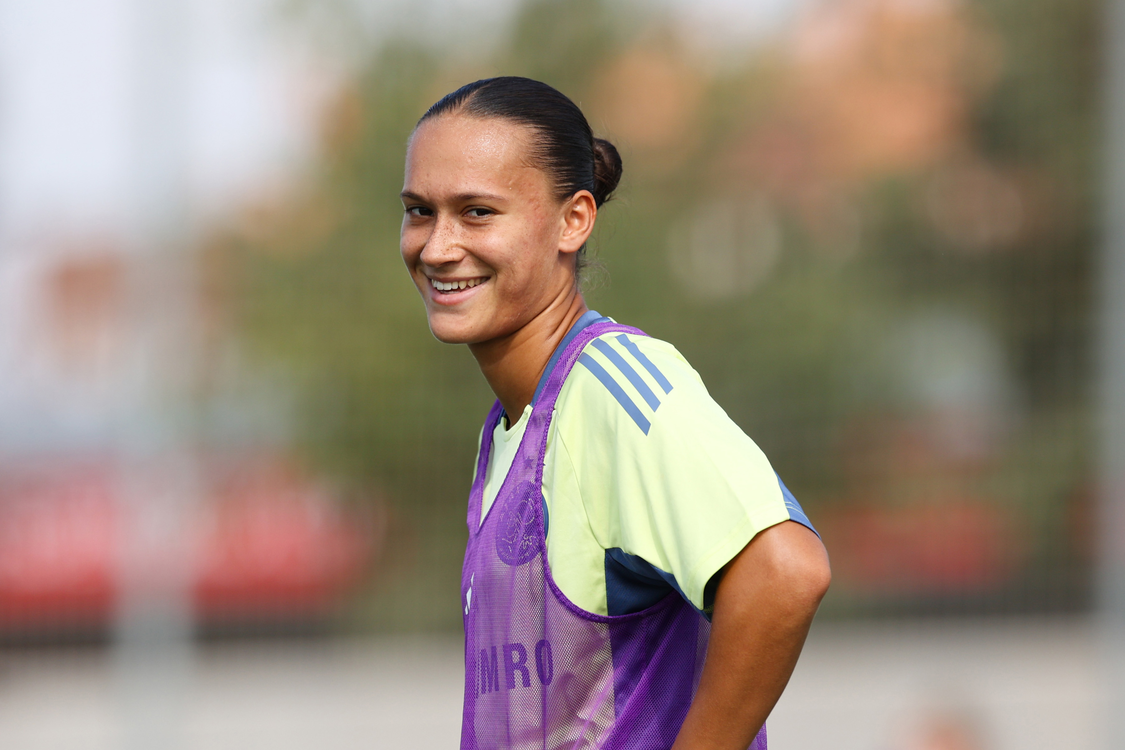 Ajaxvrouwen Training Madrid19