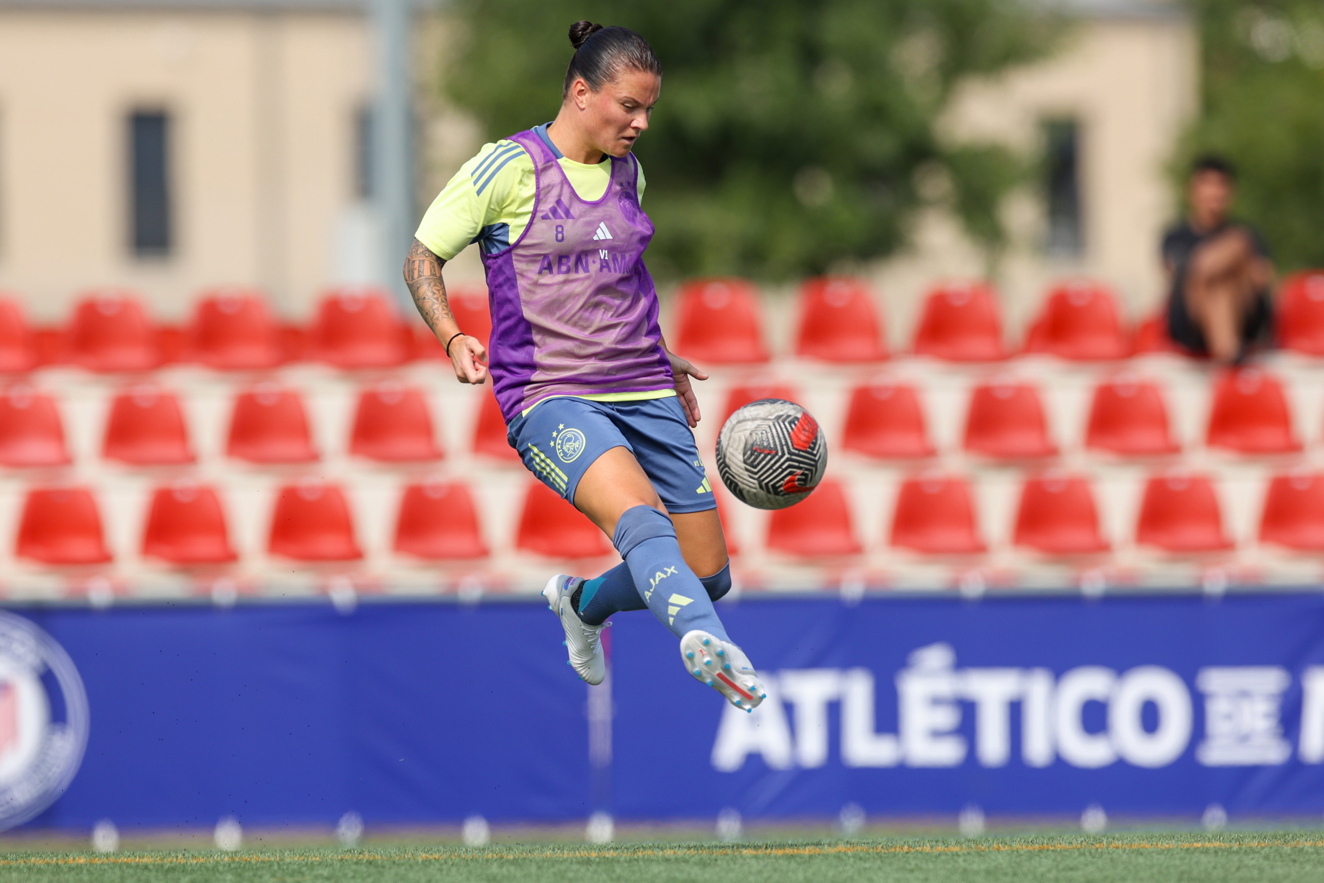 Ajaxvrouwen Training Madrid8