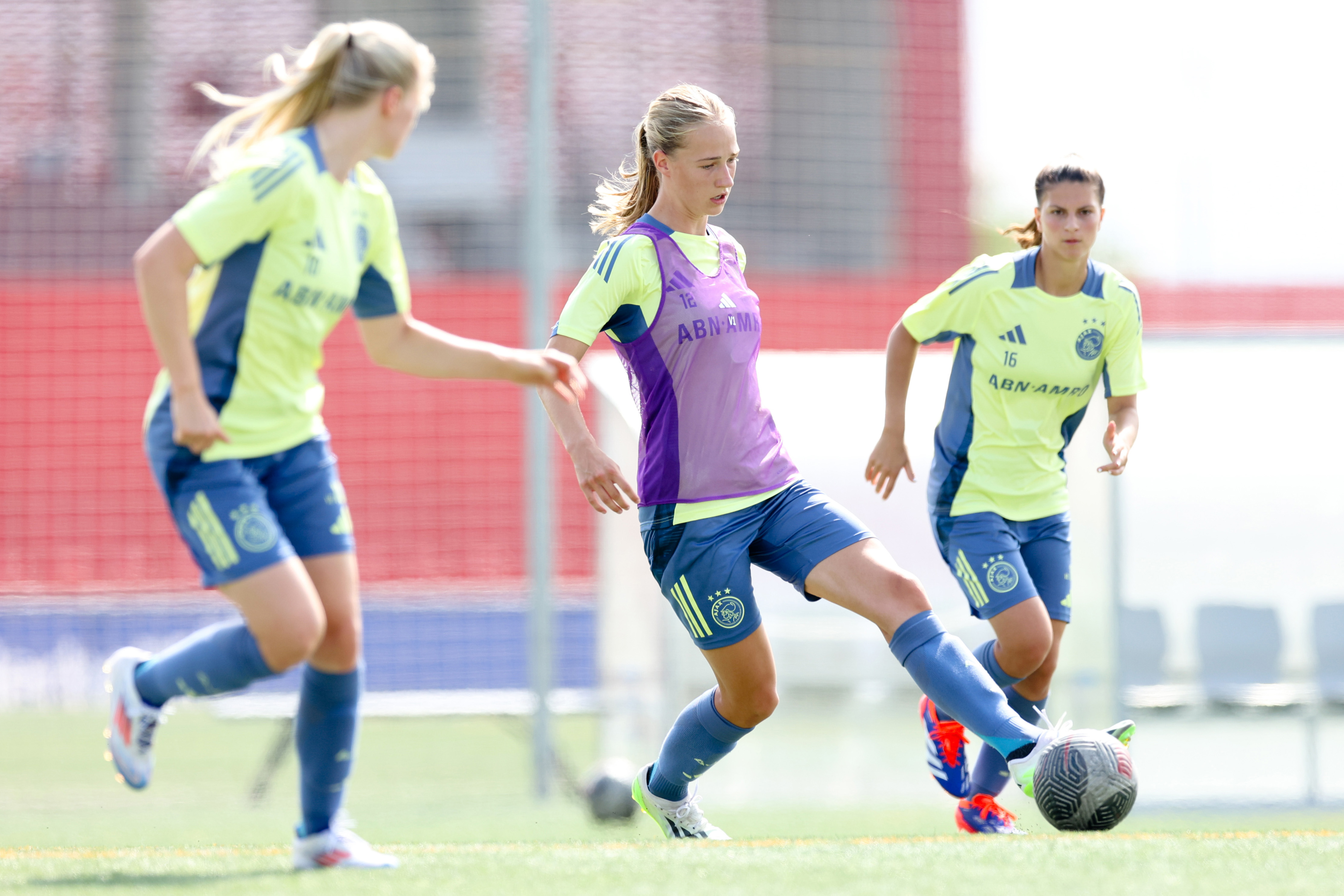 Ajaxvrouwen Training Madrid15