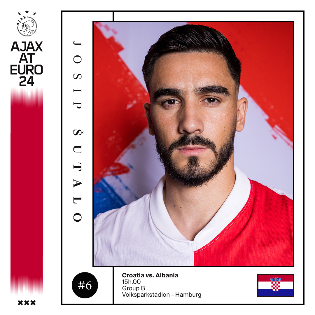 AJAX EK Matchday 2 Sutalo Vierkant