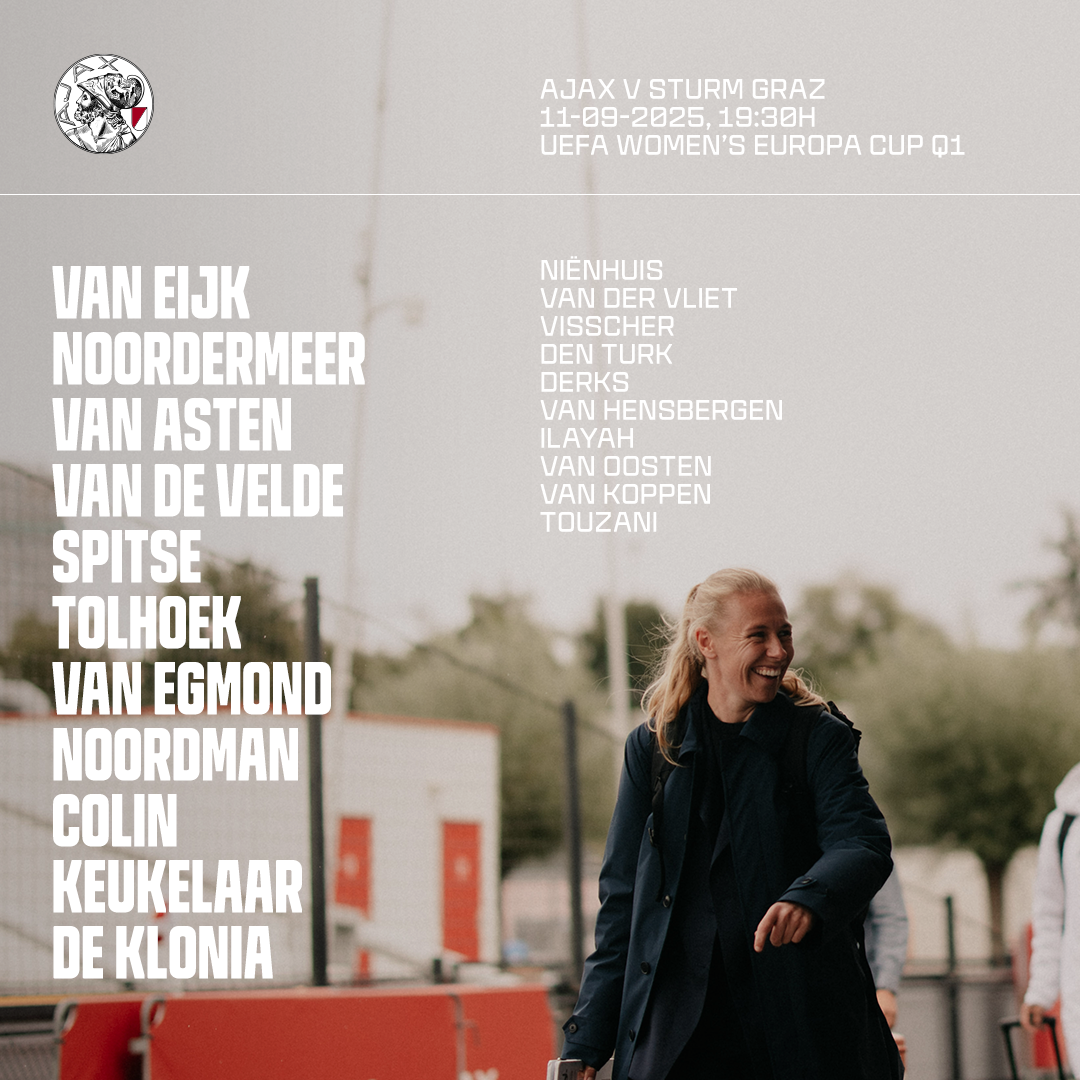 AJAX Lineup 1080X1080 STURM GRAZ