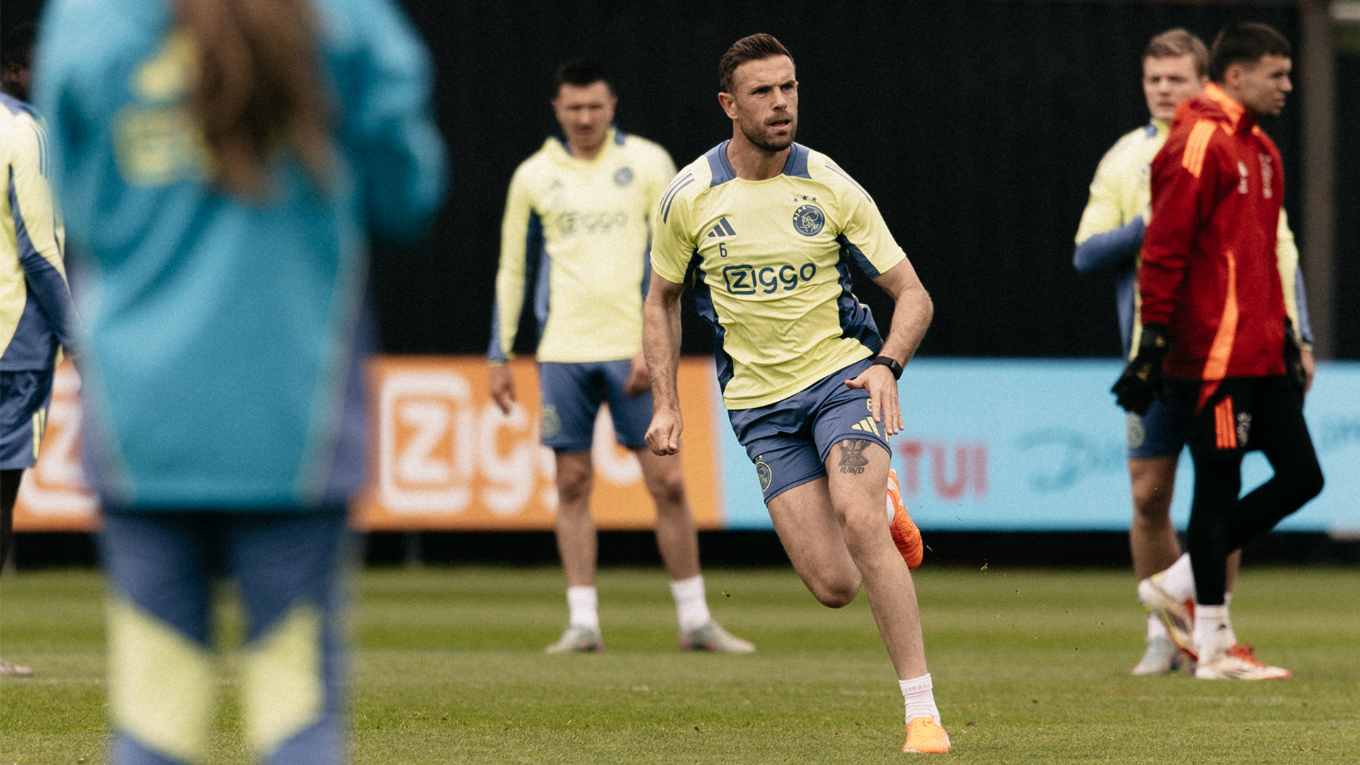 Trainen richting NEC-thuis