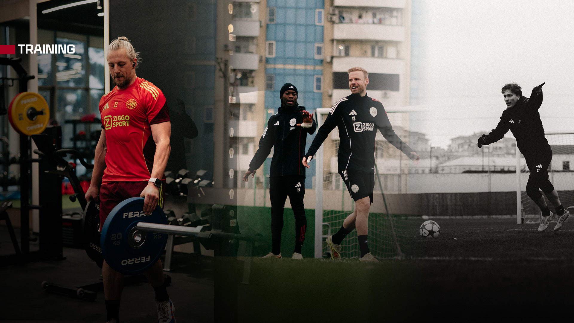 Laatste training voor Champions League-duel met Qarabağ FK