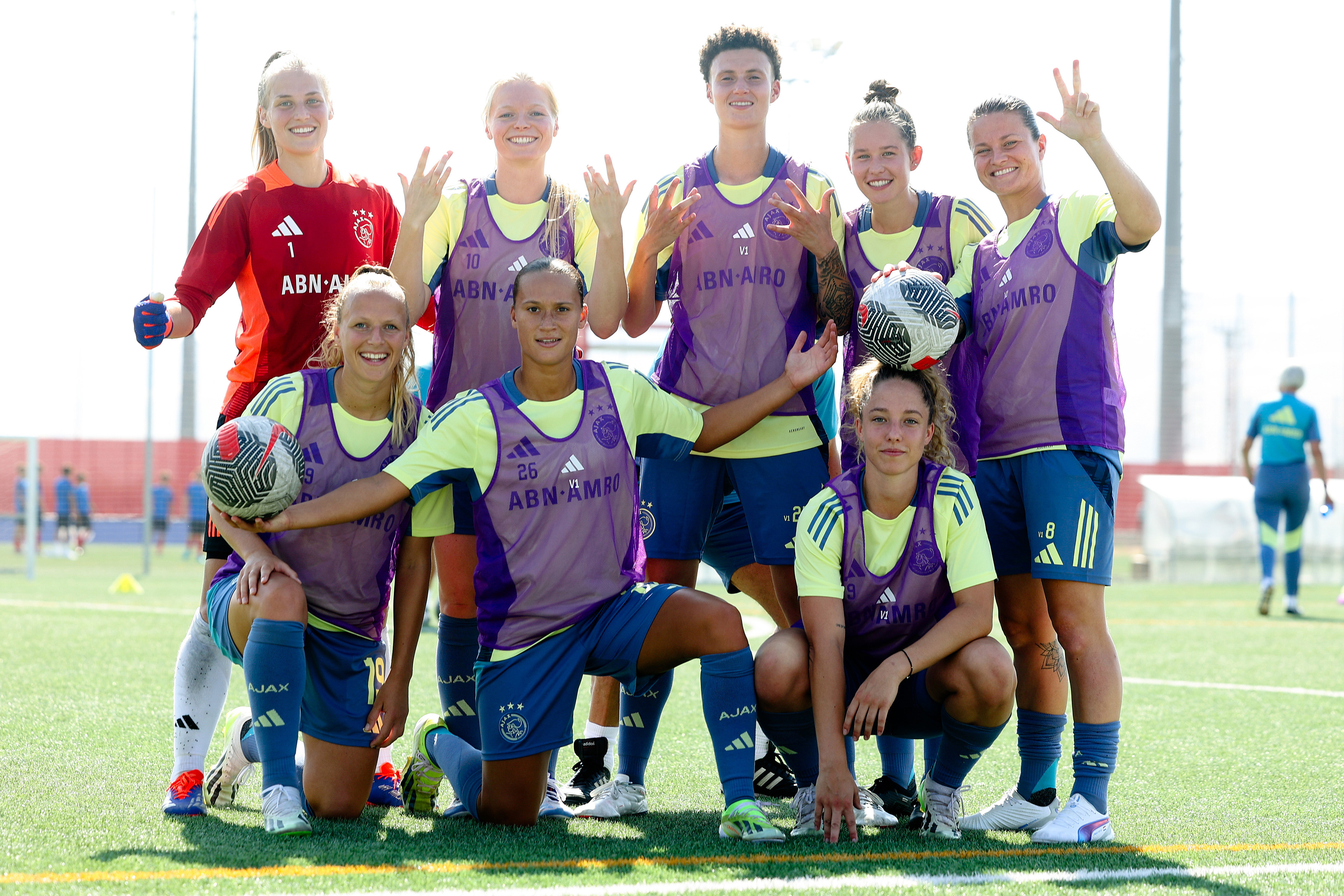 Ajaxvrouwen Madrid Vrijdag3