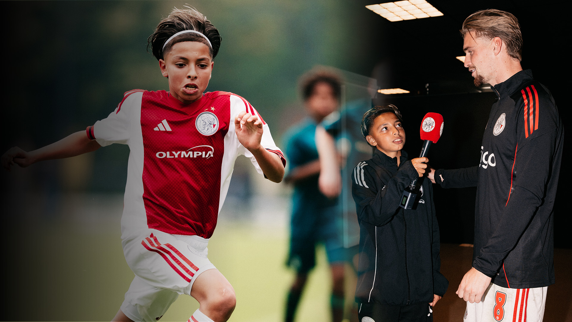 Droom Ajax O13-speler Adam El Bardai komt uit | 'Ik geef vandaag een 10'