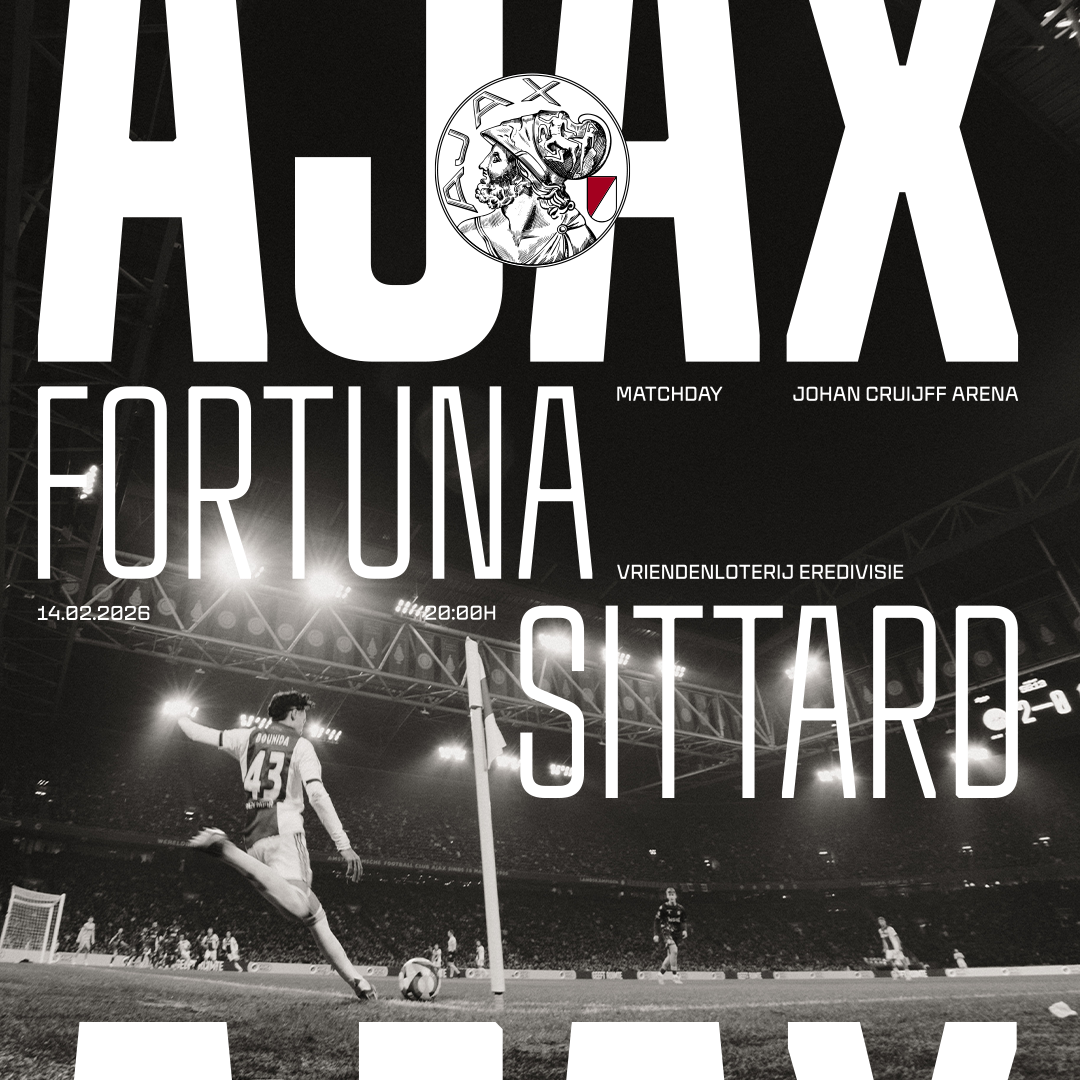 Matchday Ajax Fortuna 1080X1080