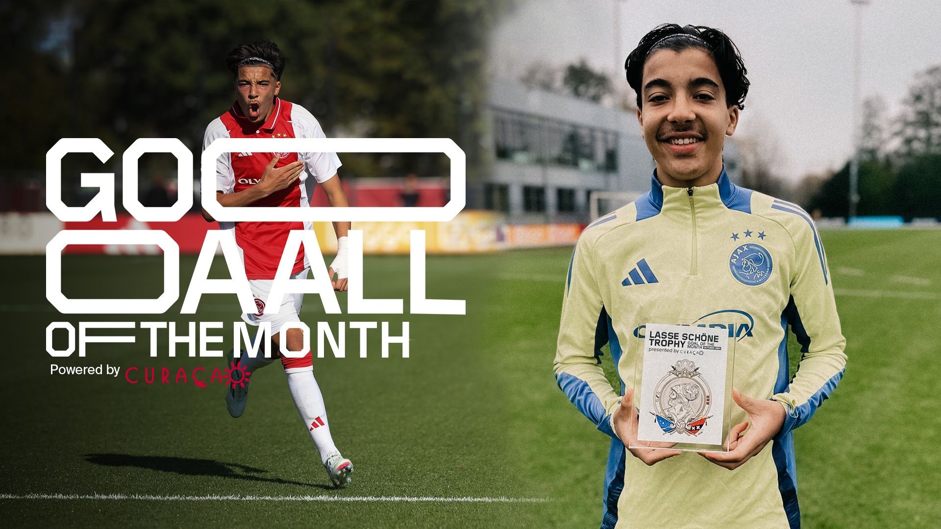 Bounida wint Goal of the Month: 'Voelt echt goed'