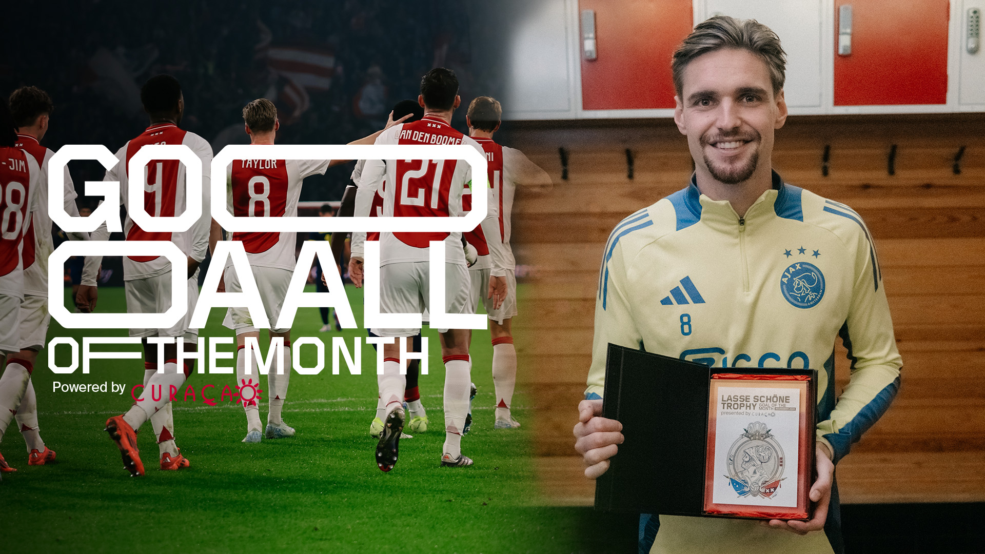 Taylor wint Goal of the Month: 'Prijs voor het hele team'
