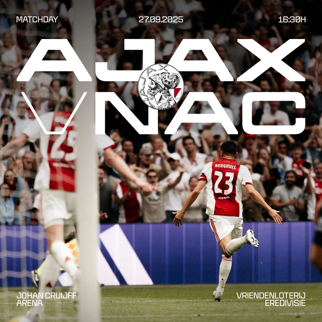 Matchday Ajax NAC 1080X1080