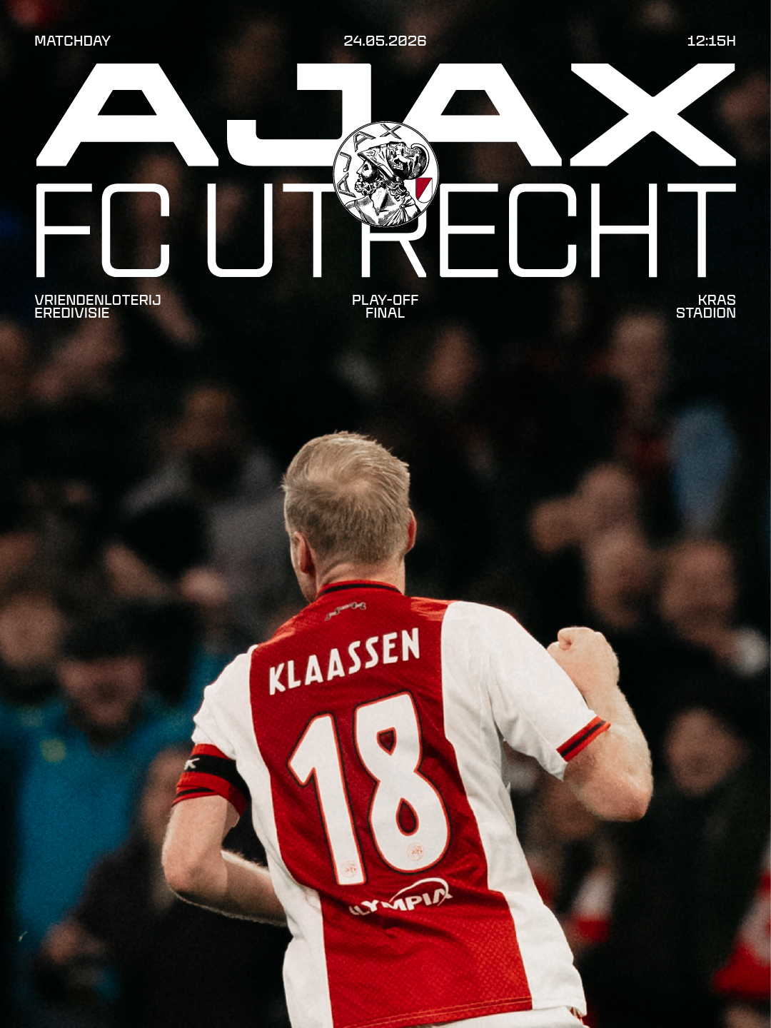 Matchday Ajax Fc Utrecht 1080X1440