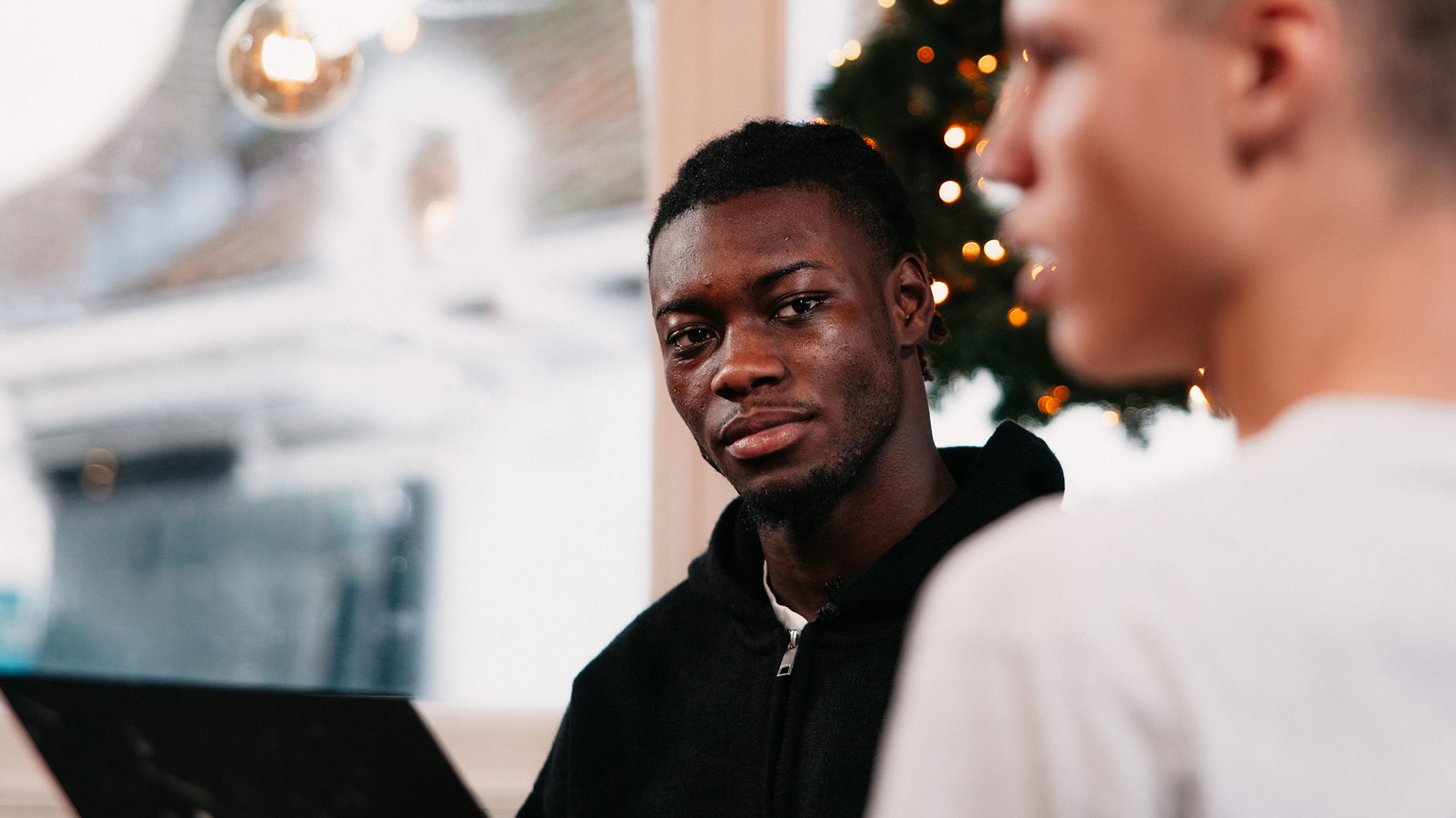 Eindejaarsgesprek met talentvol drietal