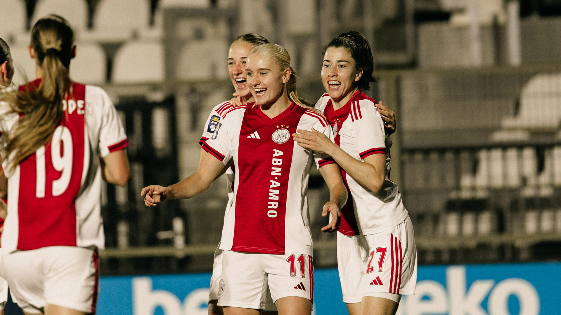 Highlights en reacties Ajax Vrouwen - GC Frauenfussball | Doel bereikt