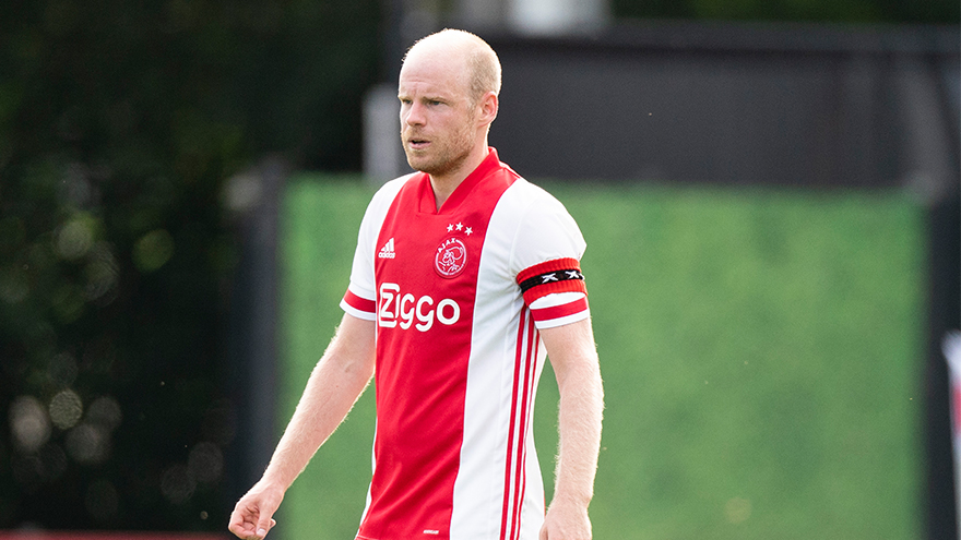 Davy Klaassen speelde mee in de oefenwedstrijd tegen AZ.