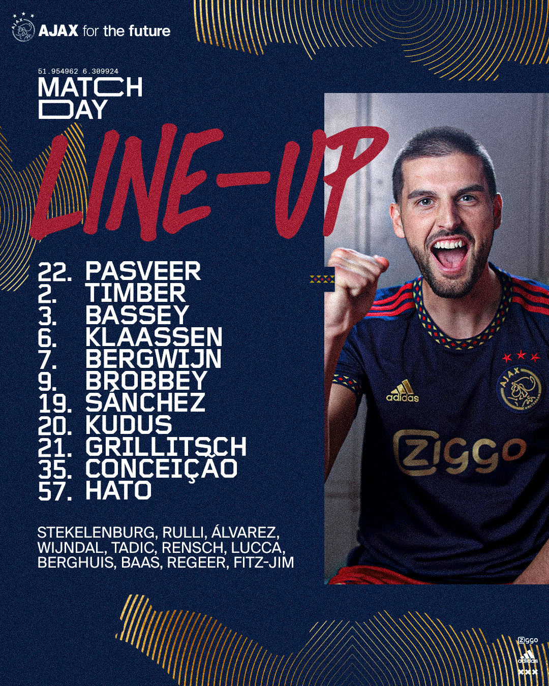 AJAX Uit Squad 1080X1350 GRAAJA