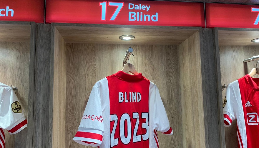 Daley Blind ligt door zijn nieuwe contract nog ruim twee jaar vast in Amsterdam.
