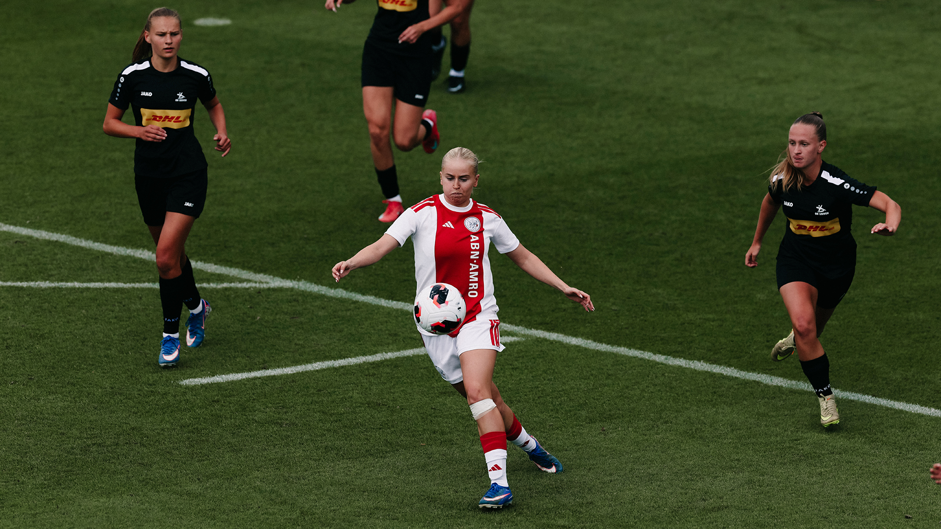 Highlights Ajax Vrouwen - OH Leuven | Overtuigende zege in oefenduel
