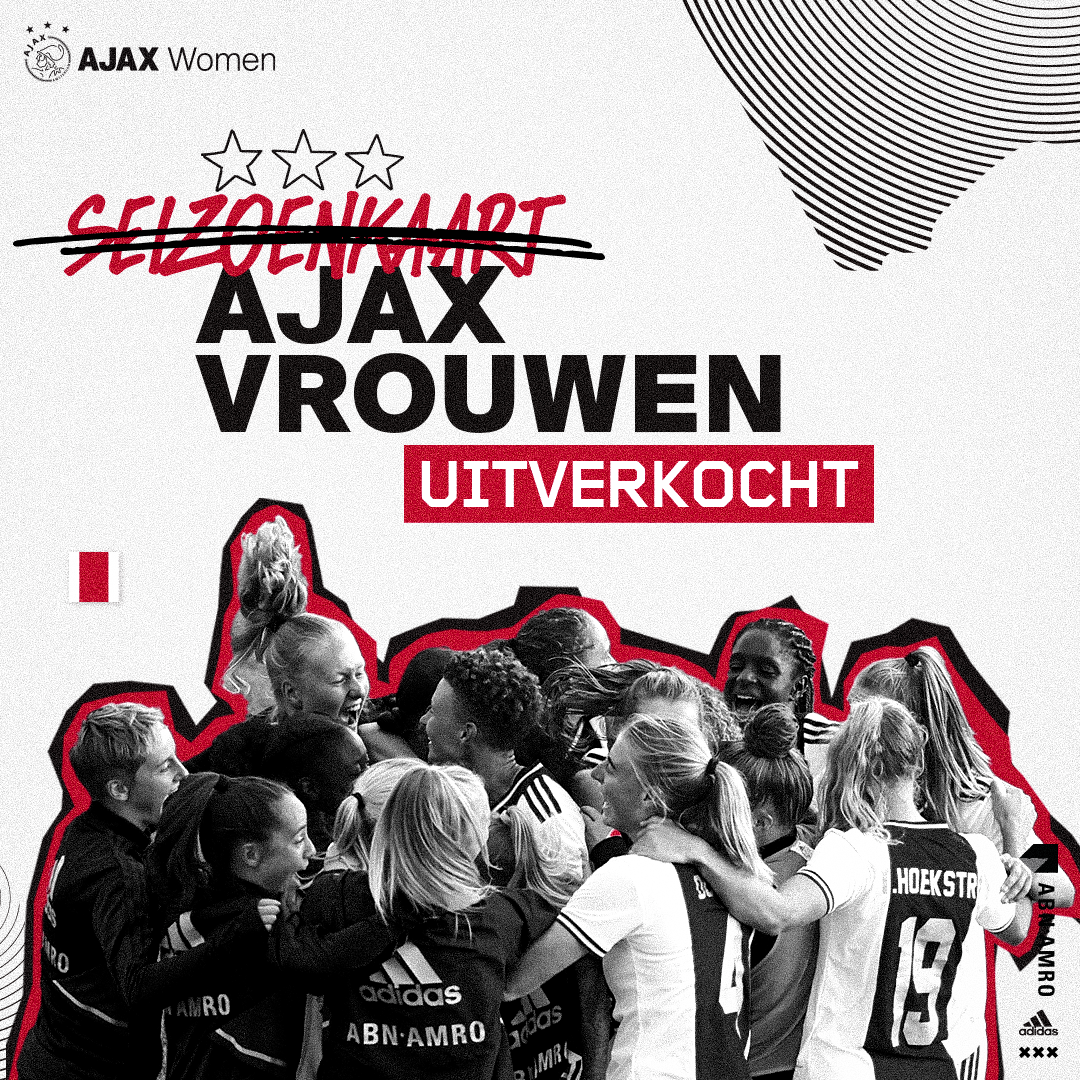 Ajax Vrouwen Seizoenkaart Uitverkocht 1080X1080 Copy