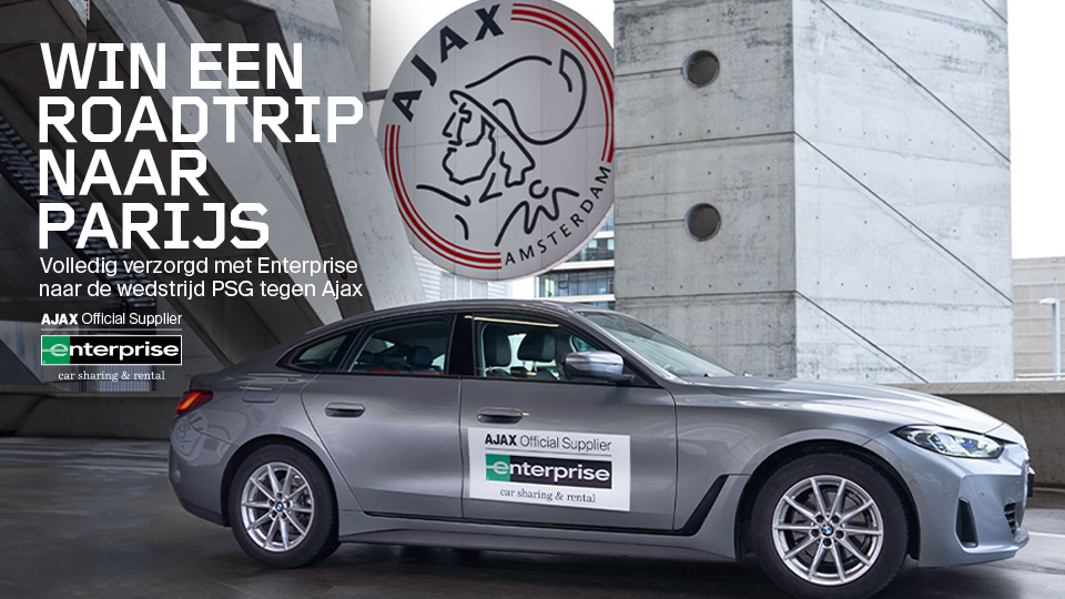 AJAX Entrprise Roadtrip Paris Ajax Vrouwen Ajax.Nl Pushmelding 960X540