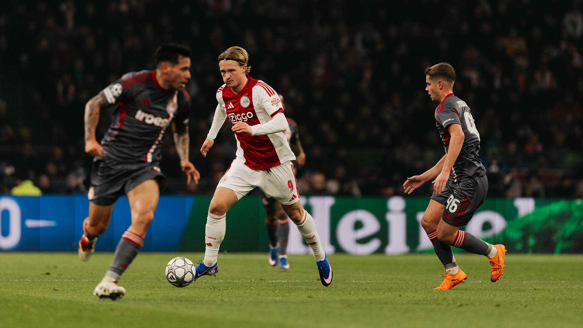 Negentig minuten lang: Ajax – Olympiakos