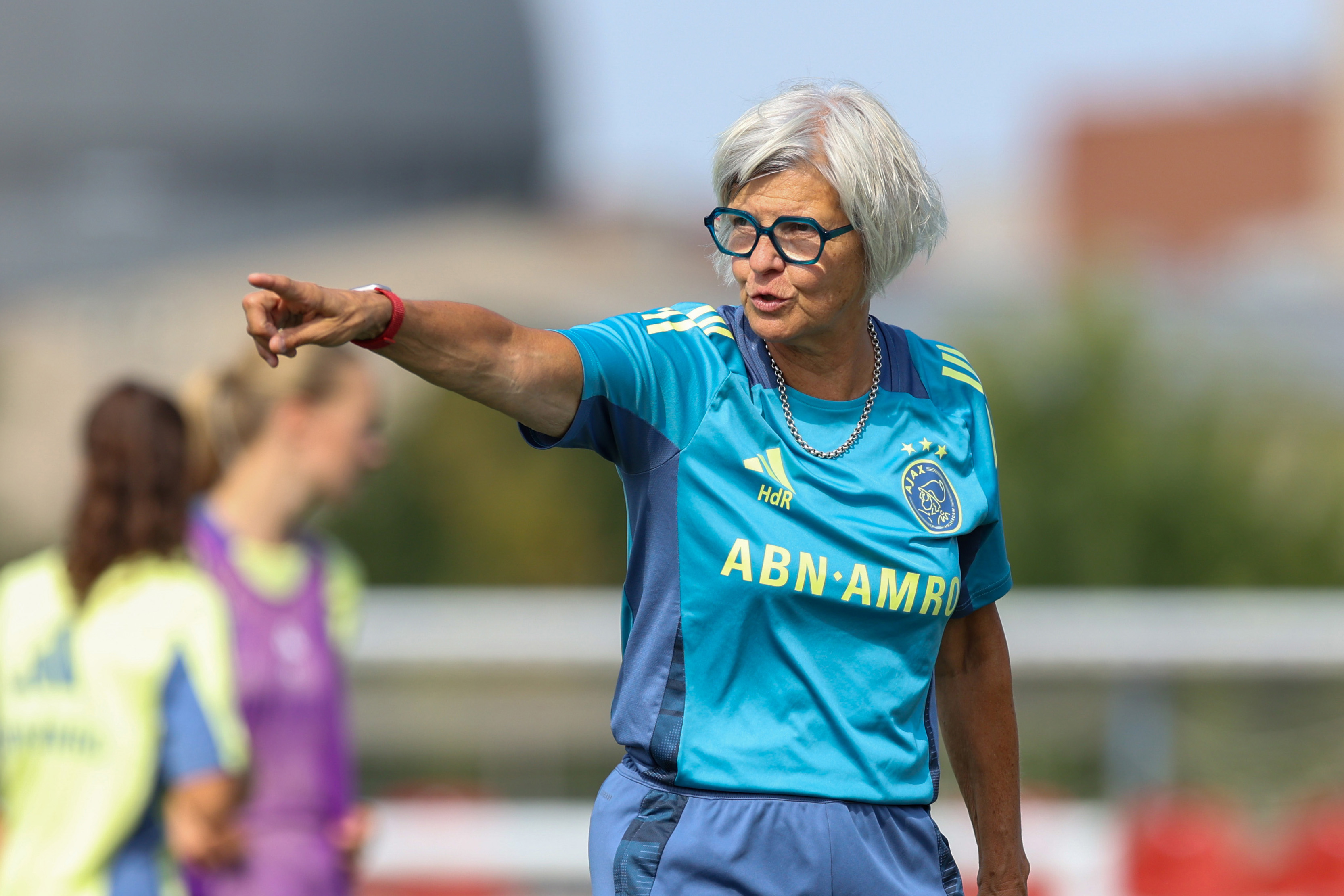 Ajaxvrouwen Training Madrid18