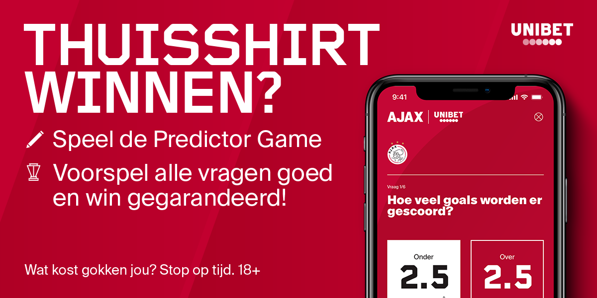 Ajax Unibet EDM 1200X600