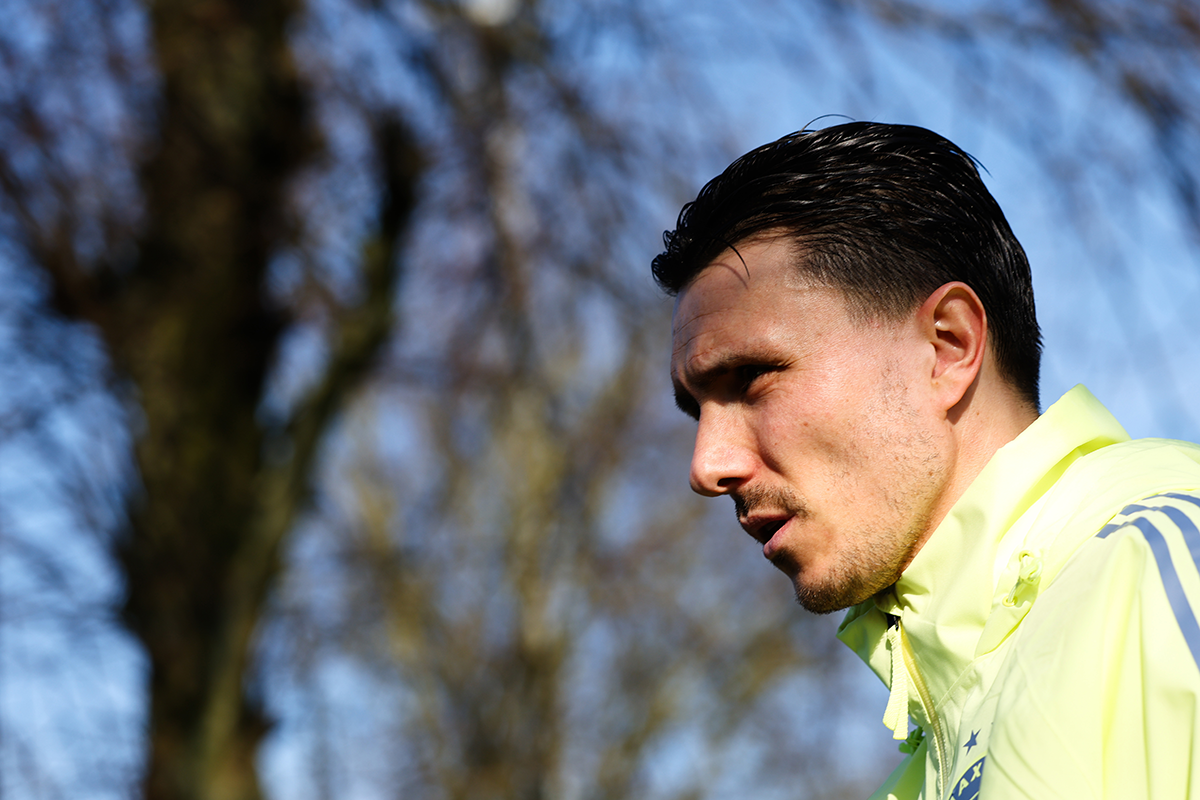 Training Ajax Frankfurt Berghuis