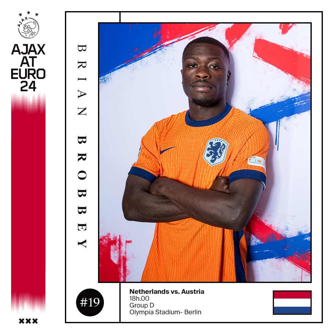 AJAX EK Matchday Vierkant Brobbey
