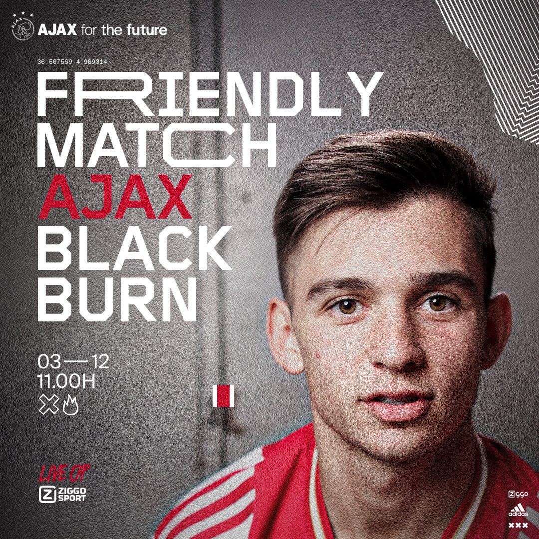 AJAX Matchday AJA Blackburn 1080X1080