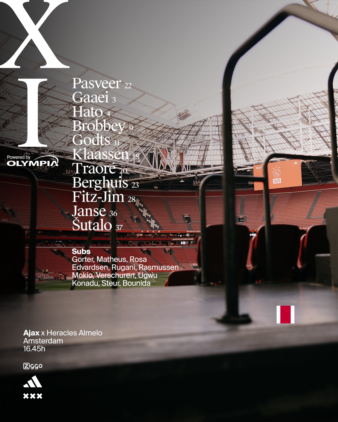 V2AJAX Squad Portret