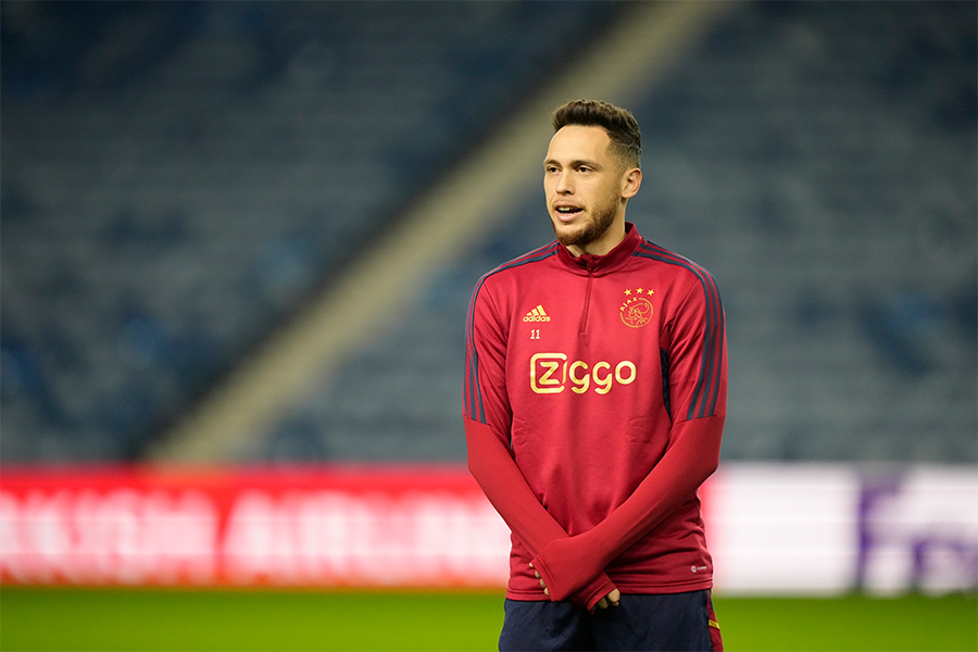 Ocampos Warming Up