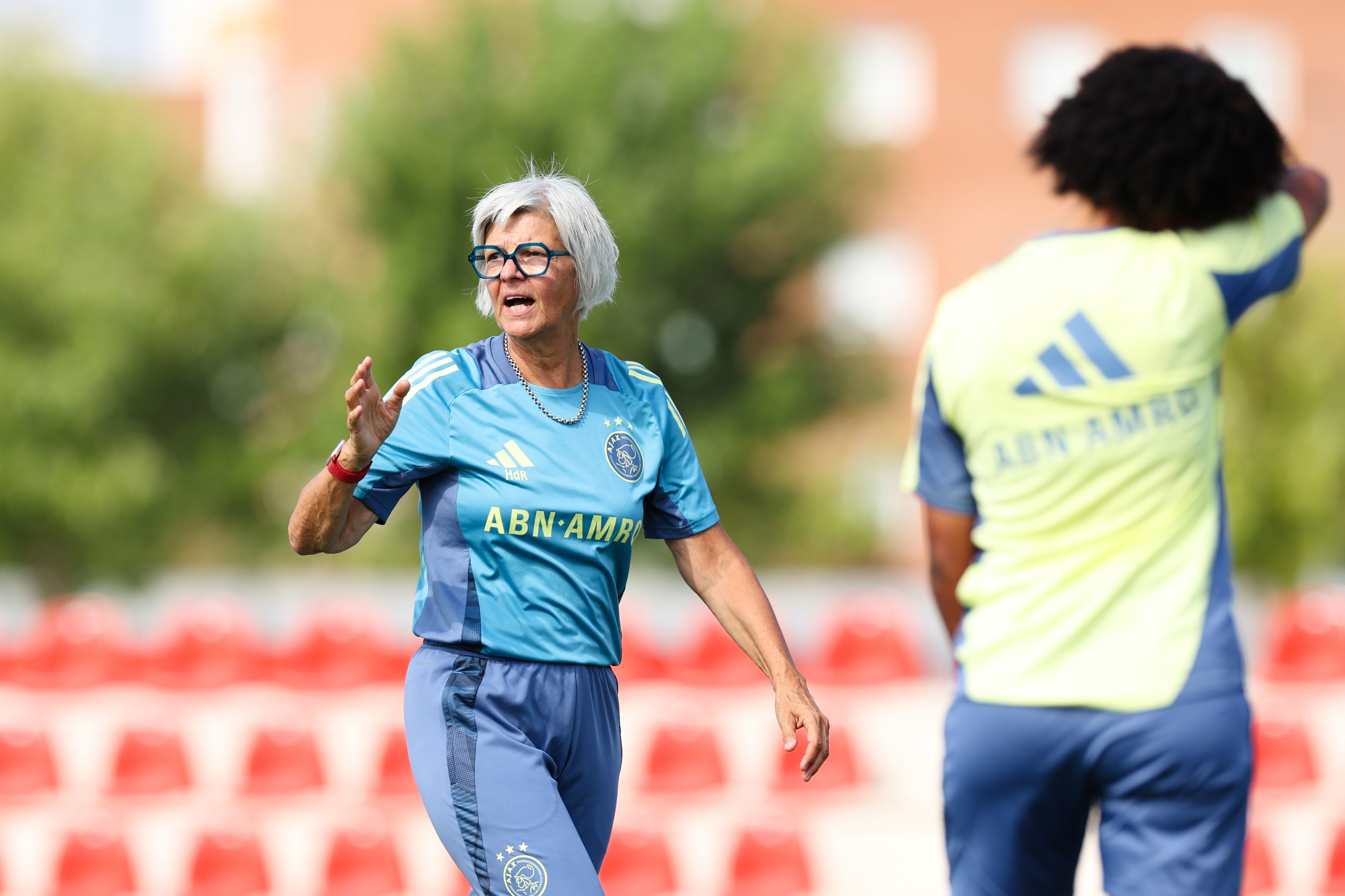 Ajaxvrouwen Training Madrid