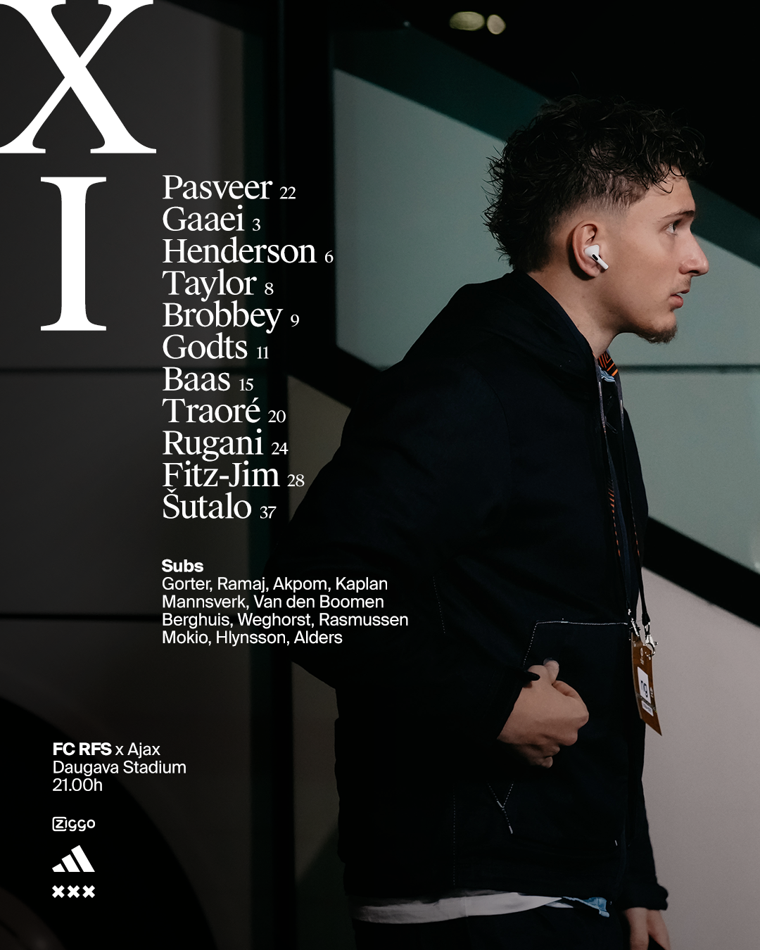 RIGAAJAX Squad Portret