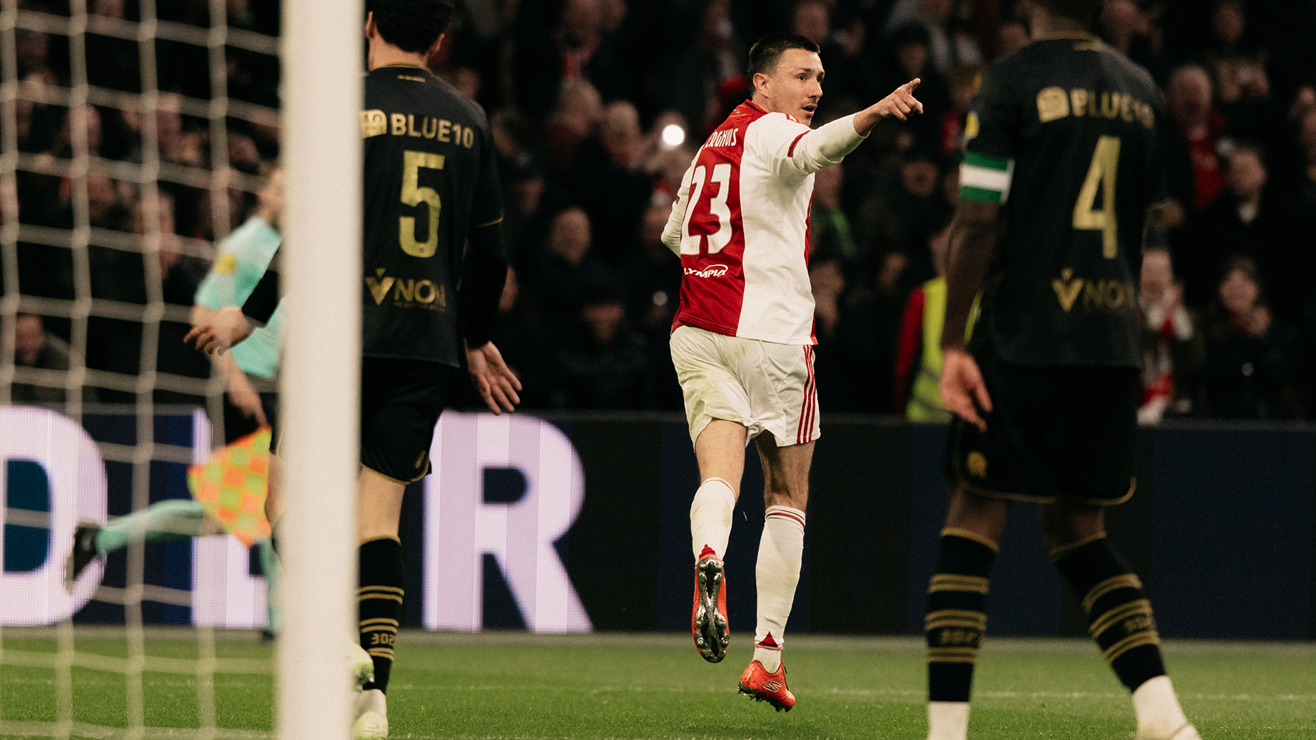 Ajax - Sparta in foto's