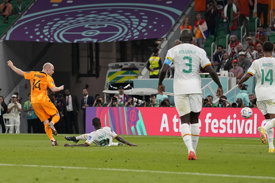 Senegal Oranje Klaassen Goal Makend 900