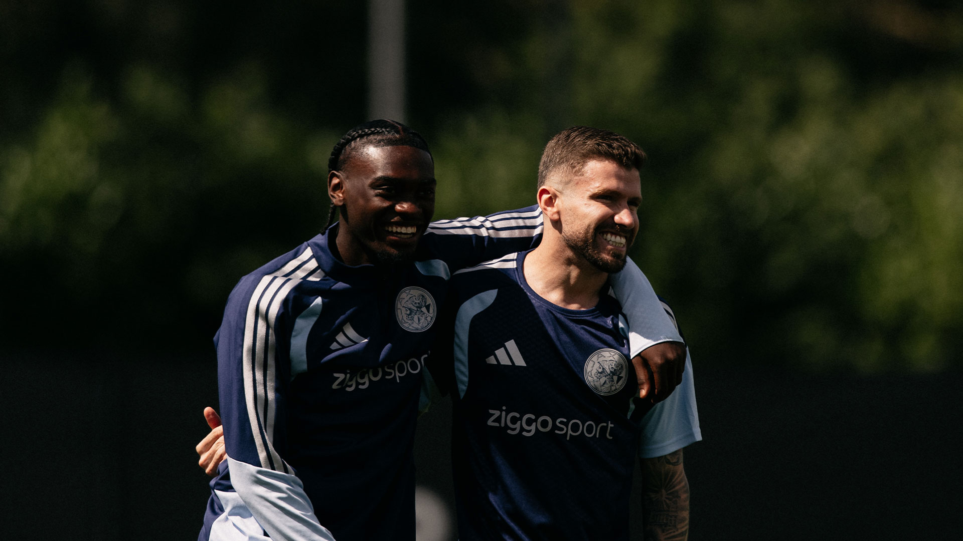 Eerste training aanwinst Caio Henrique