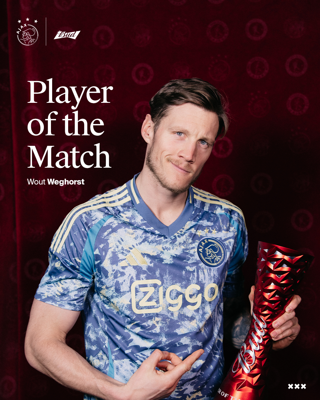 BUD Potm Bekendmaking Away Portret Weghorst (1)