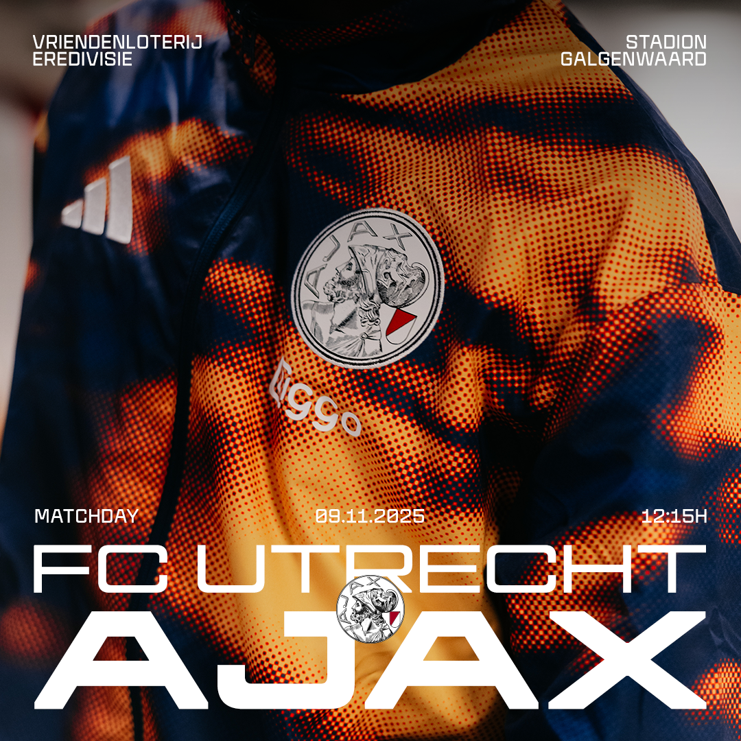 Matchday FC Utrecht V Ajax 1080X1080