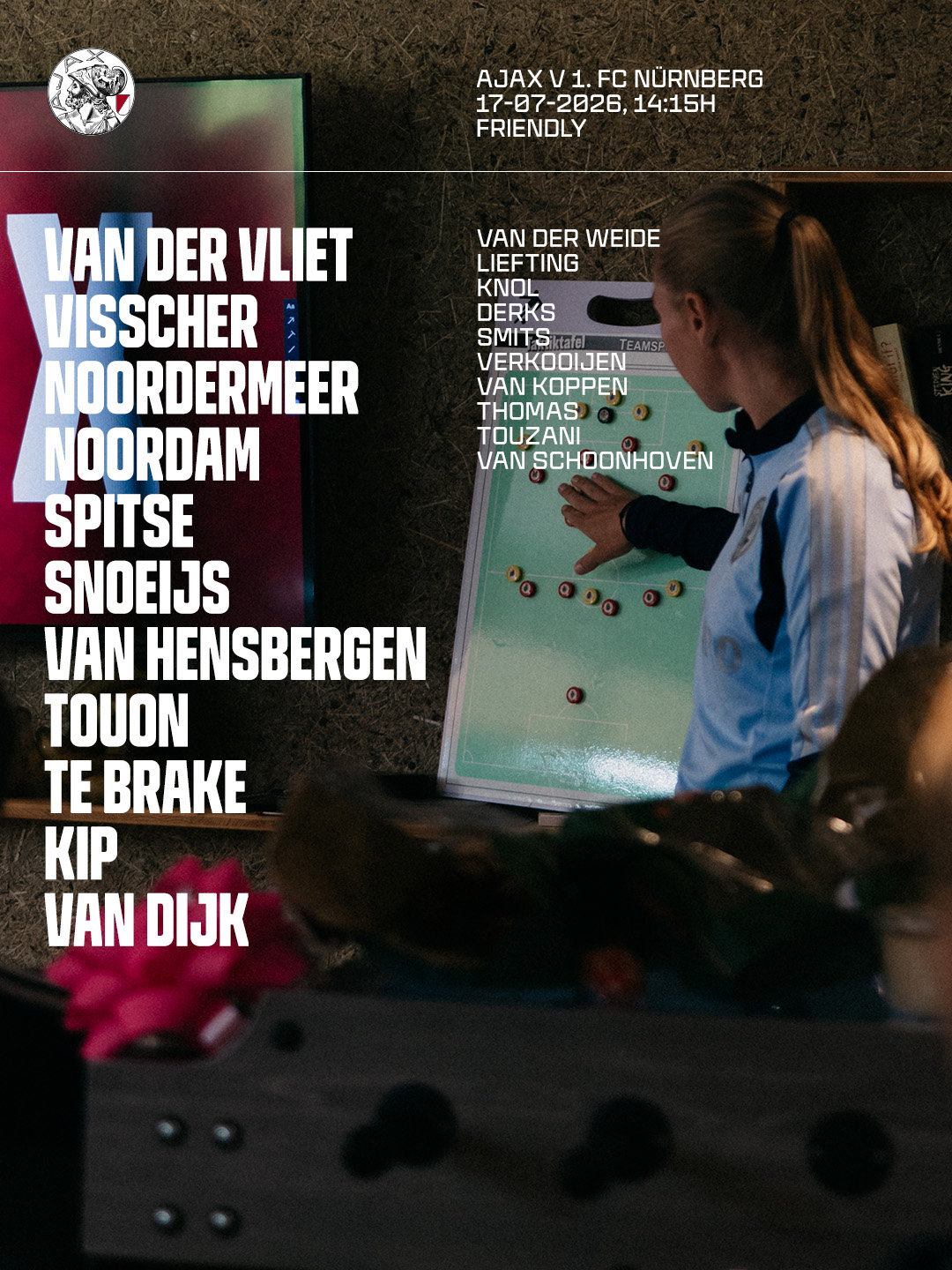 Opstelling Ajax V2