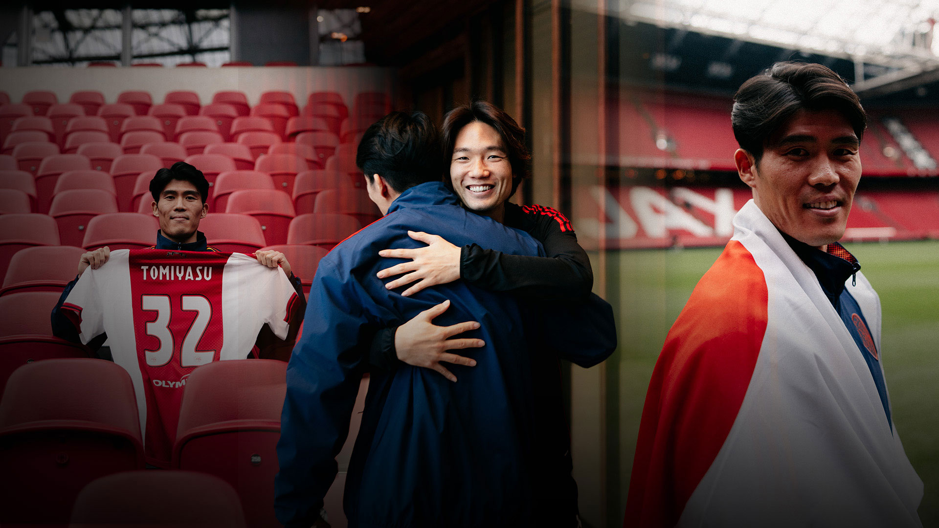 Tomiyasu's eerste stappen in Amsterdam