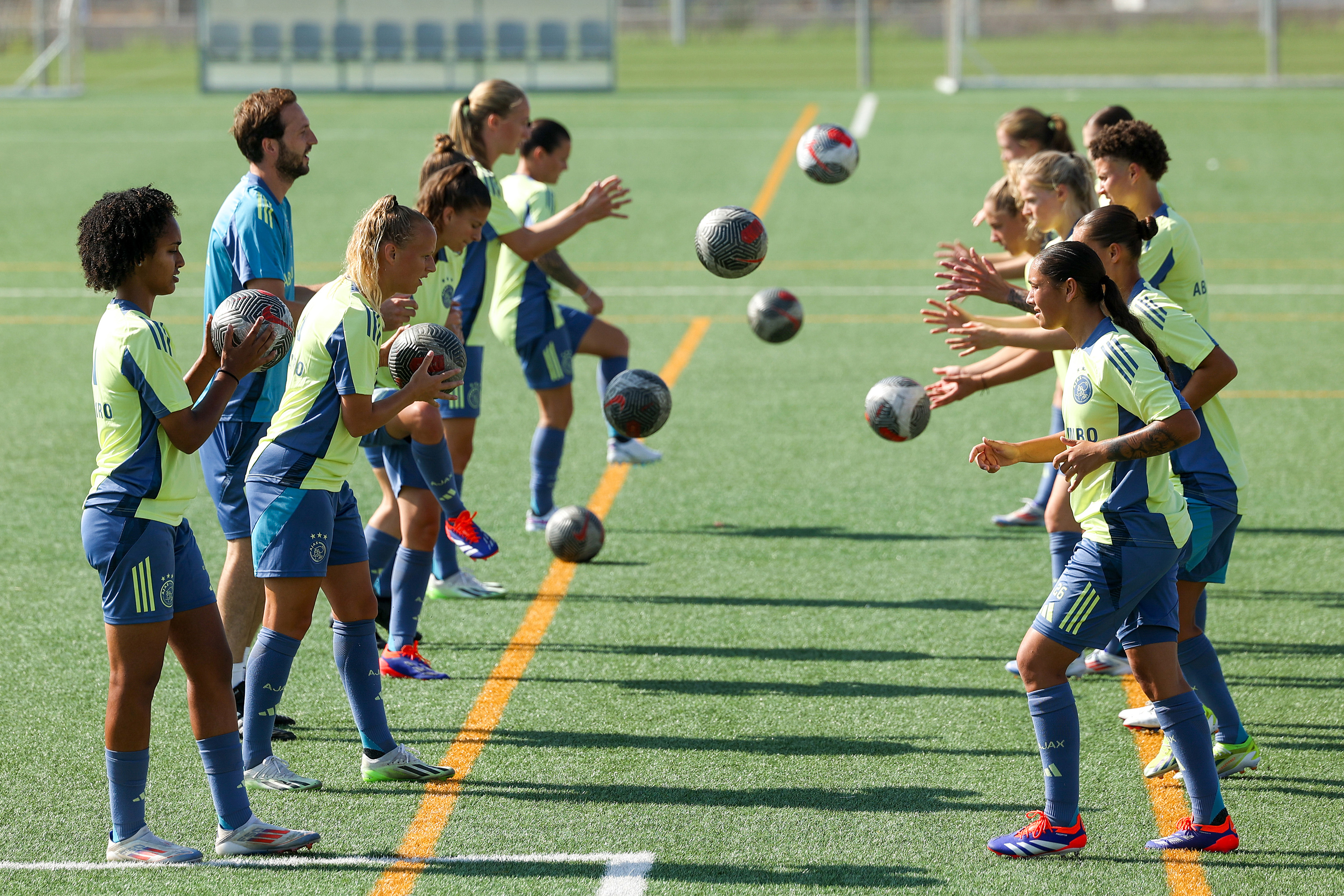 Ajaxvrouwen Madrid Vrijdag2