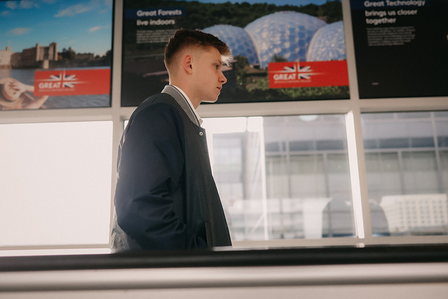 Aankomst Londen 7 900