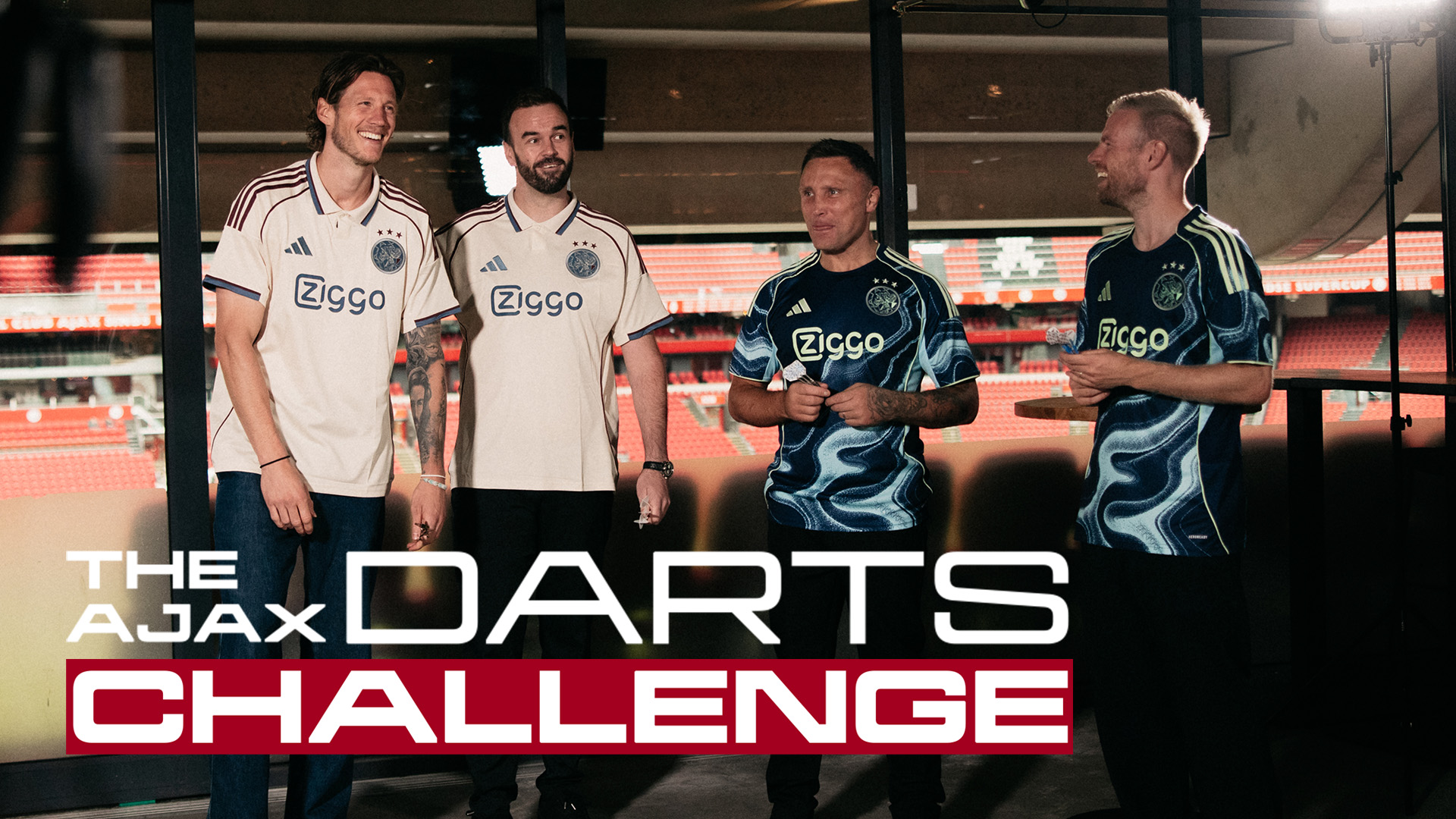 Ajax Darts Challenge met Weghorst, Klaassen, Price en Smith