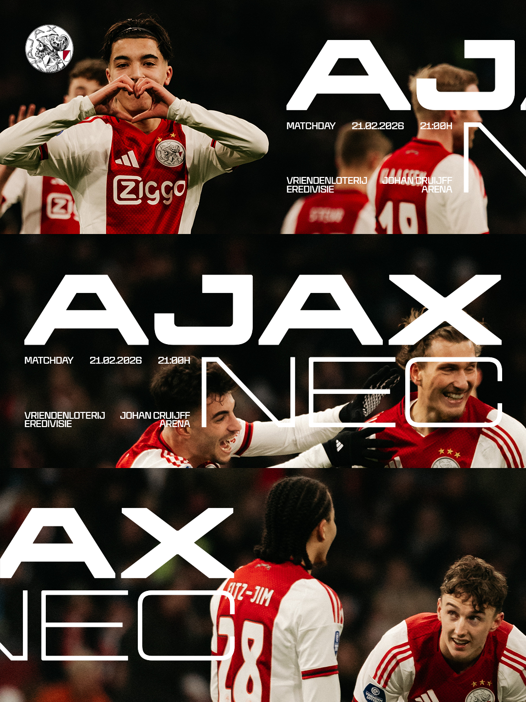 Matchday Ajax NEC 1080X1440