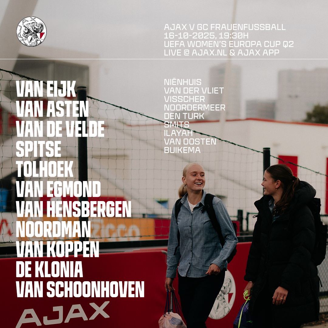 AJAX Lineup 1080X1080