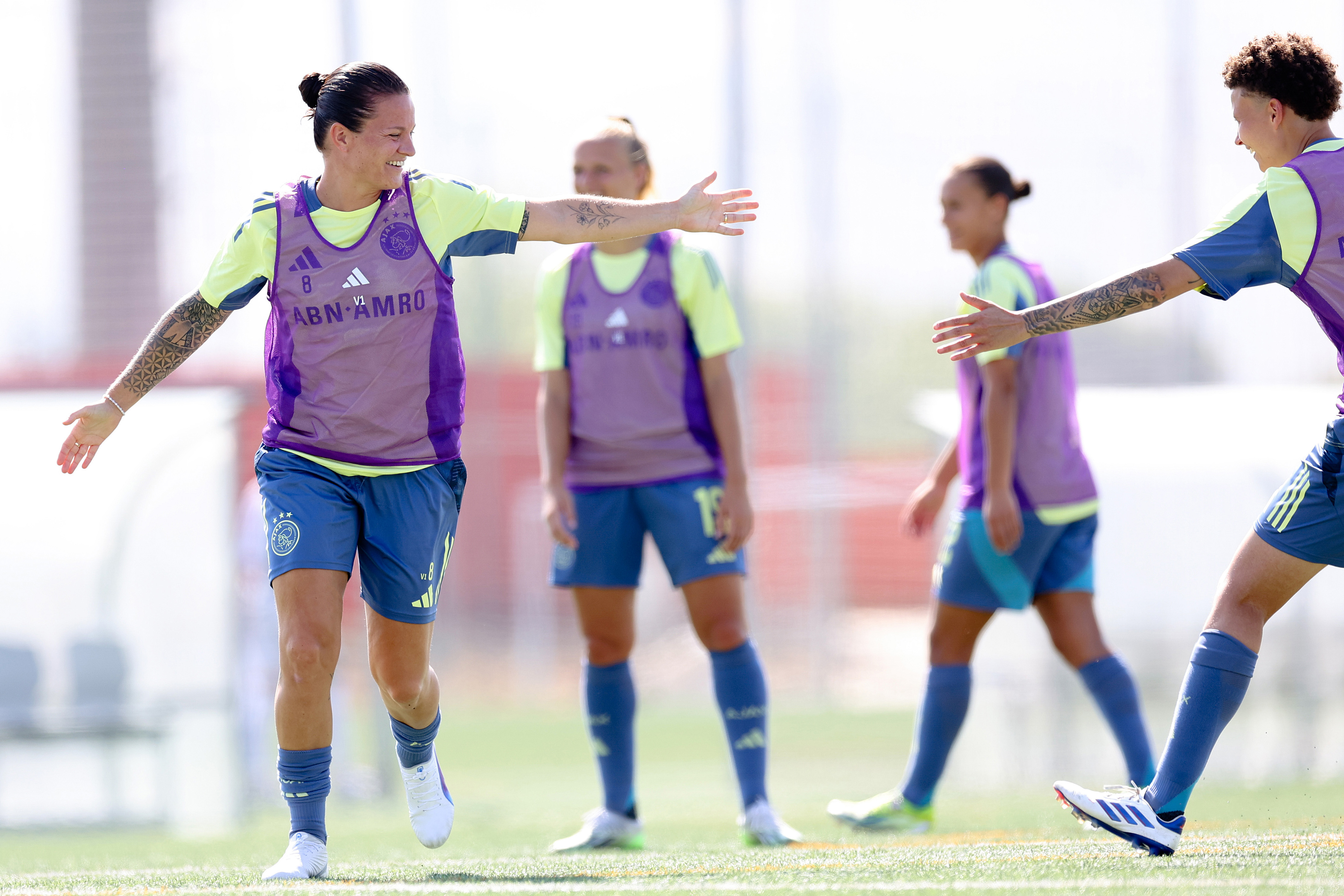 Ajaxvrouwen Madrid Vrijdag4