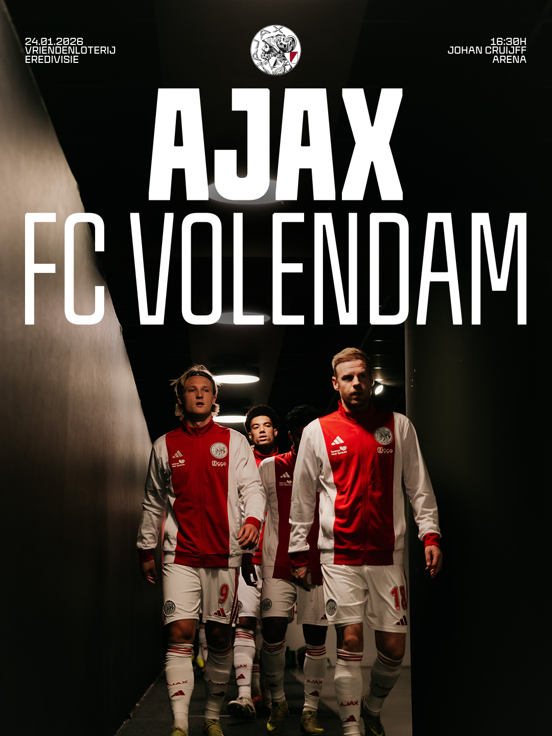 Matchday Ajax FC Volendam 1080X1440