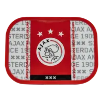 Ajax-lunchbox wit/rood logo AFC Ajax